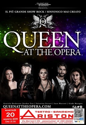 QUEEN AT THE OPERA